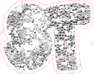 BBT 12" Individuals - Light Silver Sparkle ST