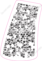 BBT 12" Individuals - Light Silver Sparkle Apostrophe