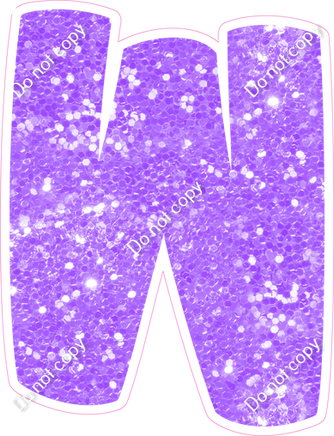 BBT 12" Individuals - Lilac Sparkle W