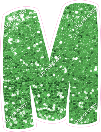 BBT 12" Individuals - Lime Green Sparkle M