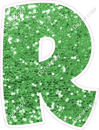 BBT 12" Individuals - Lime Green Sparkle R