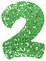 BBT 12" Individuals - Lime Green Sparkle 2