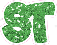 BBT 12" Individuals - Lime Green Sparkle ST