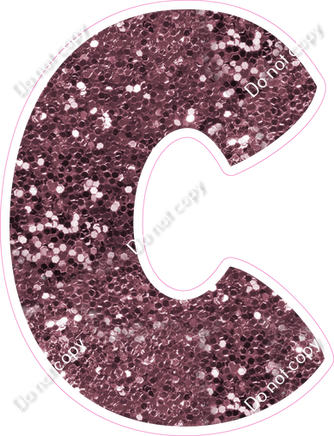 BBT 12" Individuals - Mauve Sparkle C