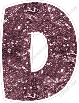 BBT 12" Individuals - Mauve Sparkle D