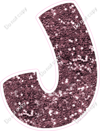 BBT 12" Individuals - Mauve Sparkle J