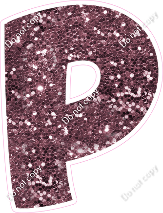 BBT 12" Individuals - Mauve Sparkle P