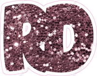 BBT 12" Individuals - Mauve Sparkle RD