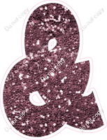 BBT 12" Individuals - Mauve Sparkle &