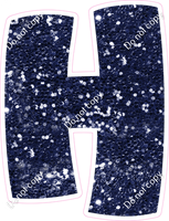 BBT 12" Individuals - Navy Blue Sparkle H