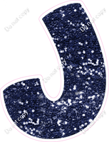 BBT 12" Individuals - Navy Blue Sparkle J
