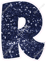 BBT 12" Individuals - Navy Blue Sparkle R