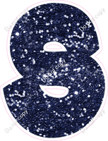 BBT 12" Individuals - Navy Blue Sparkle S