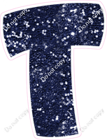 BBT 12" Individuals - Navy Blue Sparkle T