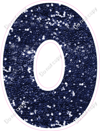 BBT 12" Individuals - Navy Blue Sparkle