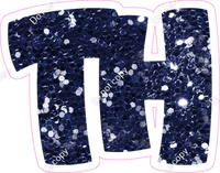 BBT 12" Individuals - Navy Blue Sparkle TH