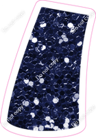 BBT 12" Individuals - Navy Blue Sparkle Apostrophe