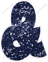 BBT 12" Individuals - Navy Blue Sparkle &