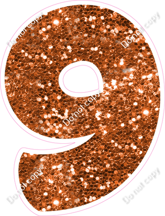 BBT 12" Individuals - Orange Sparkle 9