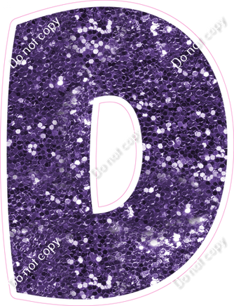 BBT 12" Individuals - Purple Sparkle D