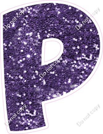 BBT 12" Individuals - Purple Sparkle P