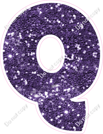 BBT 12" Individuals - Purple Sparkle Q