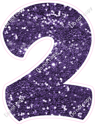 BBT 12" Individuals - Purple Sparkle 2