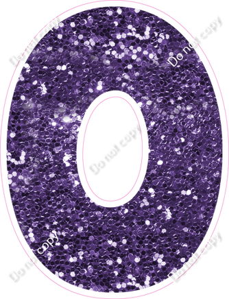 BBT 12" Individuals - Purple Sparkle