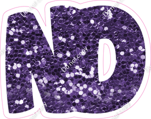 BBT 12" Individuals - Purple Sparkle ND