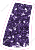BBT 12" Individuals - Purple Sparkle Apostrophe