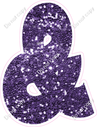 BBT 12" Individuals - Purple Sparkle &