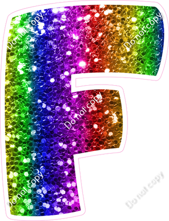 BBT 12" Individuals - Rainbow Sparkle F