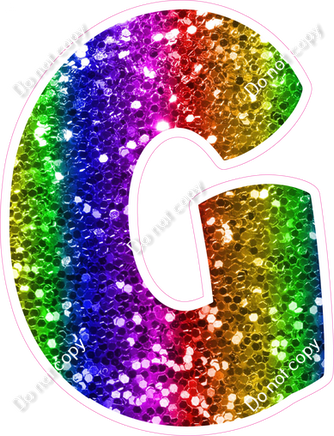 BBT 12" Individuals - Rainbow Sparkle G