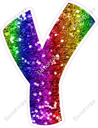 BBT 12" Individuals - Rainbow Sparkle Y