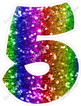 BBT 12" Individuals - Rainbow Sparkle 5