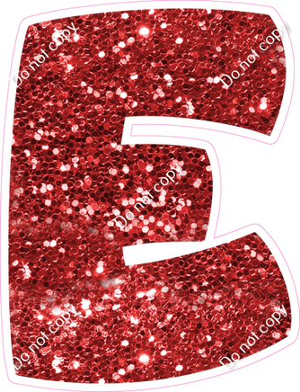 BBT 12" Individuals - Red Sparkle E