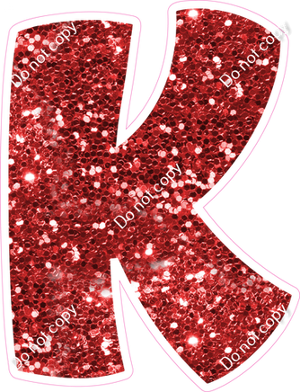 BBT 12" Individuals - Red Sparkle K