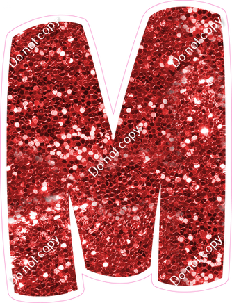 BBT 12" Individuals - Red Sparkle M