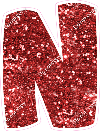 BBT 12" Individuals - Red Sparkle N