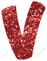 BBT 12" Individuals - Red Sparkle V