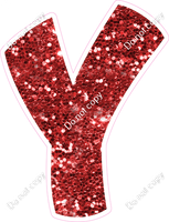 BBT 12" Individuals - Red Sparkle Y