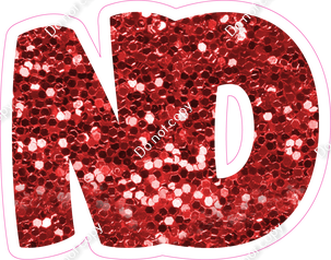 BBT 12" Individuals - Red Sparkle ND