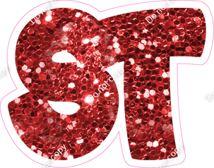 BBT 12" Individuals - Red Sparkle ST