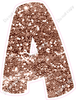 BBT 12" Individuals - Rose Gold Sparkle A