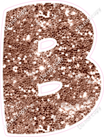 BBT 12" Individuals - Rose Gold Sparkle B