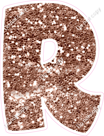 BBT 12" Individuals - Rose Gold Sparkle R