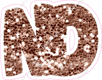 BBT 12" Individuals - Rose Gold Sparkle ND