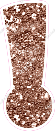 BBT 12" Individuals - Rose Gold Sparkle !