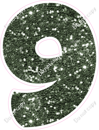 BBT 12" Individuals - Sage Sparkle 9