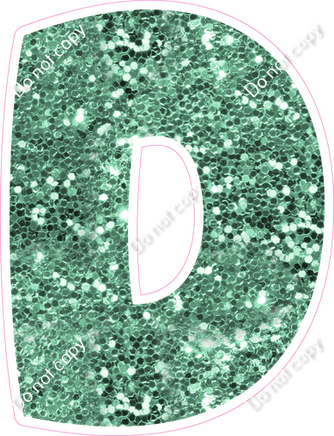 BBT 12" Individuals - Sea Foam Sparkle D